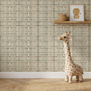 Papier Peint Moderne géométrie linéaire boho ID1276