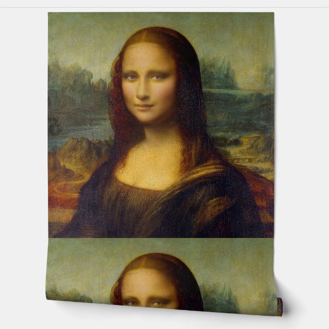 Papier Peint Mona Lisa Leonardo France (Déroulement)