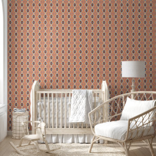 Papier Peint Mosaïque aztèque tribale orientale colorée