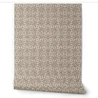 Mosaïque géométrique abstraite taupe à petite éche