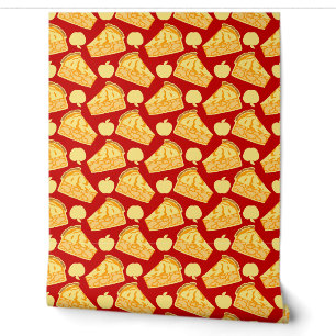 Papier Peint Motif à tarte à la pomme