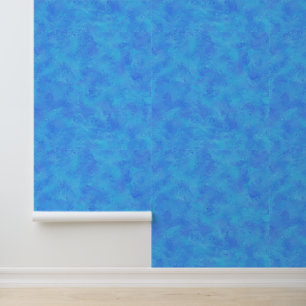 Papier Peint Motif Abstrait bleu