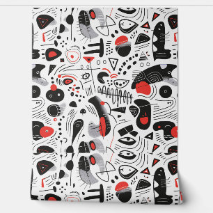 Papier Peint Motif Abstrait Shapescape