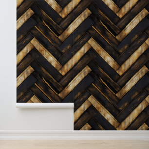 Papier Peint Motif Bois Classique