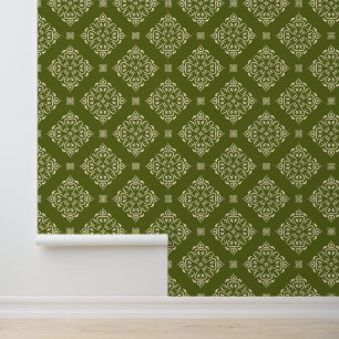 Papier Peint Motif classique damassé sans couture