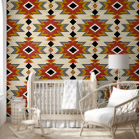 Motif coloré Navajo Design