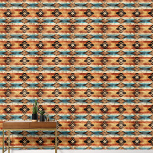 Papier Peint motif cool en faux bois
