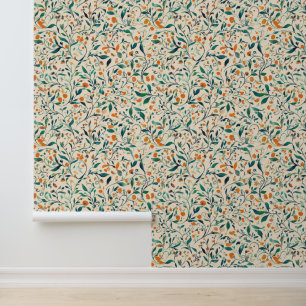 Papier Peint Motif couleur Paisley d'inspiration vintage (3)