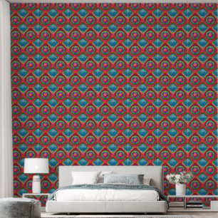 Papier Peint Motif de broderie