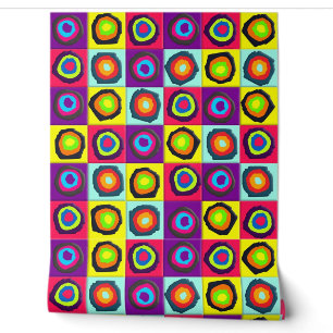 Papier Peint motif de cercles