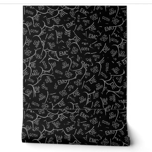 Papier Peint Motif de cœurs en bonbons - Goth v. 2.0