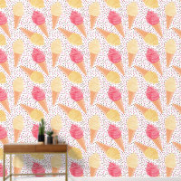 Motif de crème glacée