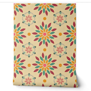 Papier Peint Motif de feuille d'automne