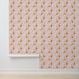 Papier Peint Motif de fleurs de cerisiers roses Woodstock