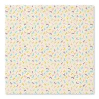 Motif de lapin de Pâques coloré pastel mignon