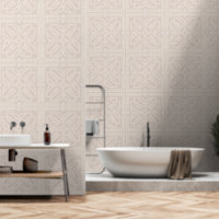 Motif de noeud celtique beige