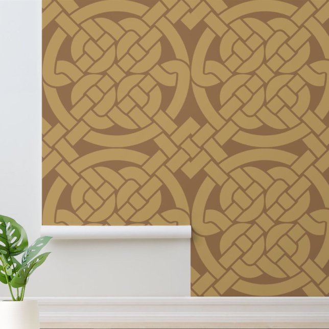 Papier Peint Motif de noeuds celtiques (Créateur téléchargé)