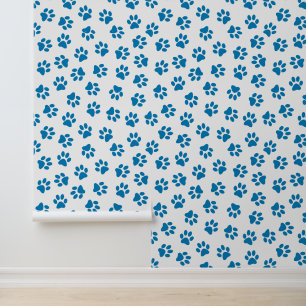 Papier Peint Motif De Pailles, Paniers De Chien, Paniers Bleus