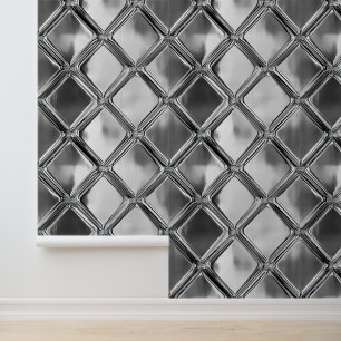 Papier Peint Motif de plaque d'argent