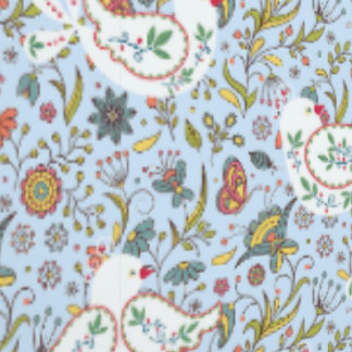 Papier Peint Motif ethnique avec oiseaux