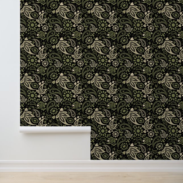 Papier Peint Motif ethnique scandinave Boho (Application)