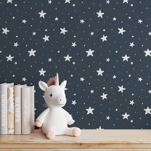 Papier Peint Motif étoilé Chambre pour enfants Boho rêveuse Cie
