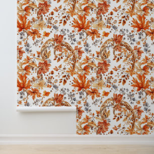 Papier Peint Motif feuille automne