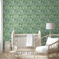 Motif Feuille vert tropical