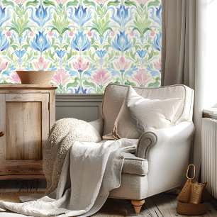 Papier Peint Motif floral aquarelle pastel