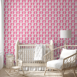 Papier Peint Motif Répéter l'ananas rose mou