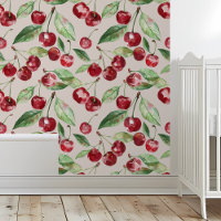 Motif rouge cerisier