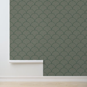 Papier Peint Motif Seigaiha