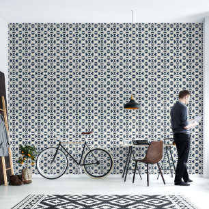 Papier Peint Motif shibori japonais traditionnel