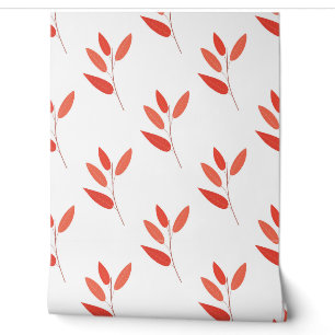 Papier Peint motif simple botanique sans couture avec pl brilla