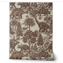 Motif Toile Dinosaure Vintage