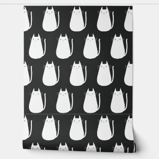 Papier Peint Motif vectoriel minimaliste transparent de blanc d