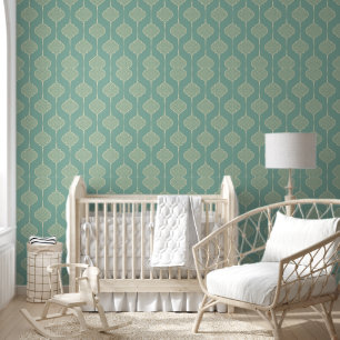 Papier Peint Motif vert doux
