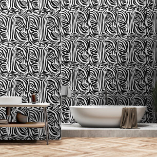 Papier Peint Motif zèbre