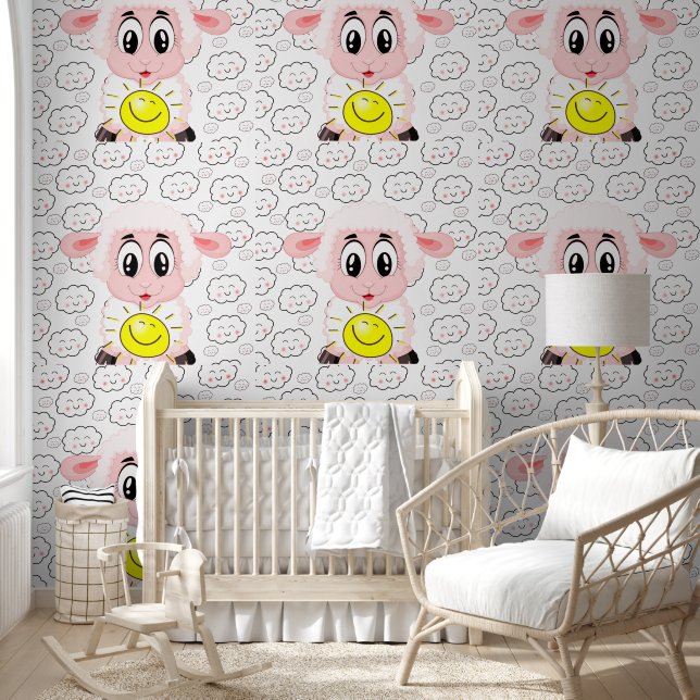 Papier peint Moutons (Enfants)