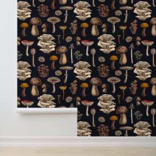 Papier Peint Mushrooms sauvages