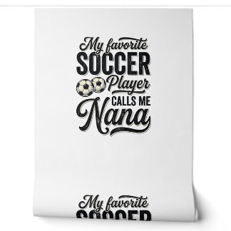Papier Peint Nana de foot Vintage Gravure Famille Joueur Chemis