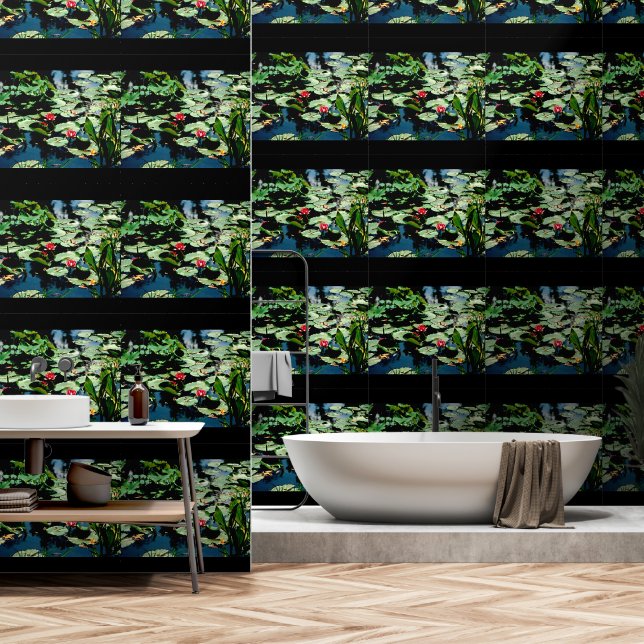 Papier Peint Nappes D'Eau (Salle de bain)