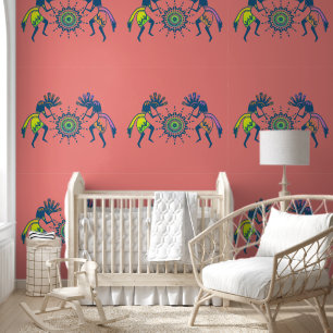 Papier Peint Native Americans Culture - Sun Dancing Kokopelli 5