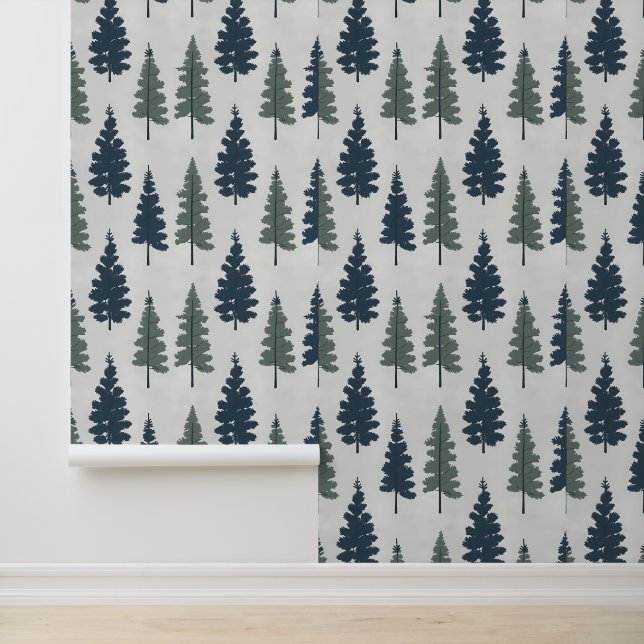 Papier Peint Nature inspirée Woodland thème Peel et bâton (Application)