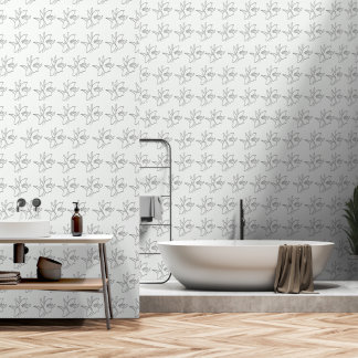 Papier Peint Nature Orchidée Motif de Fleur Design 