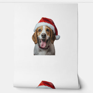 Papier Peint Noël beagle