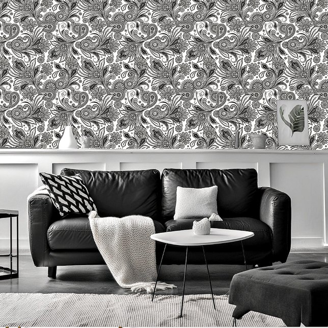 Papier Peint Noir et blanc (Créateur téléchargé)