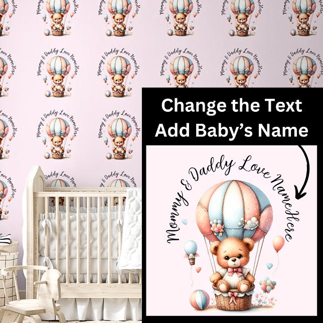 Papier Peint Noms Love Baby Name - mignon ours en peluche sur r (Créateur téléchargé)