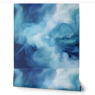 Papier peint Nuages Bleus