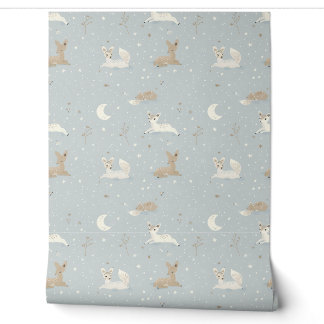 Papier Peint Nuit de faon endormi
